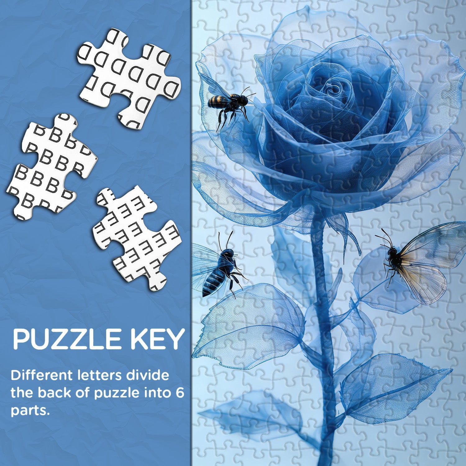 Azure Harmony Puzzle 1000 Teile
