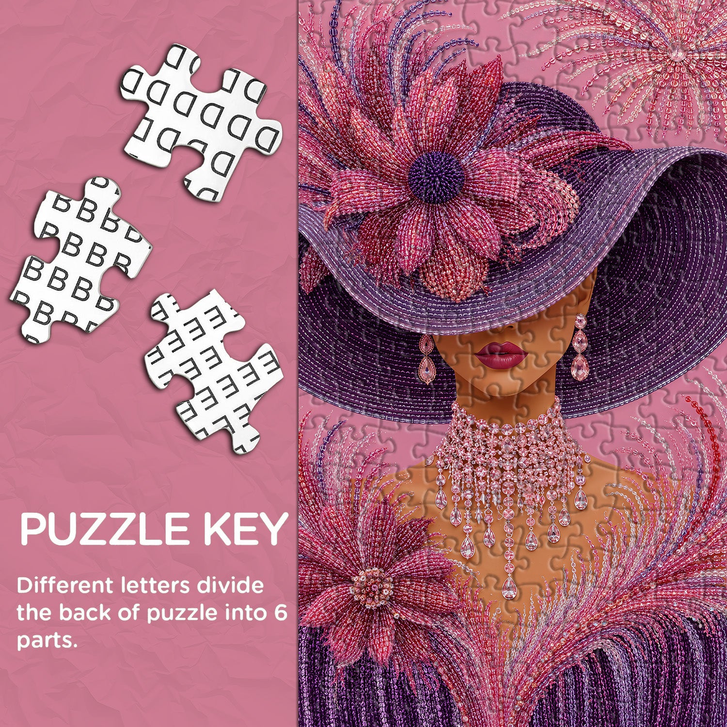 Roseate Muse Jigsaw Puzzle 1000 Pieces
