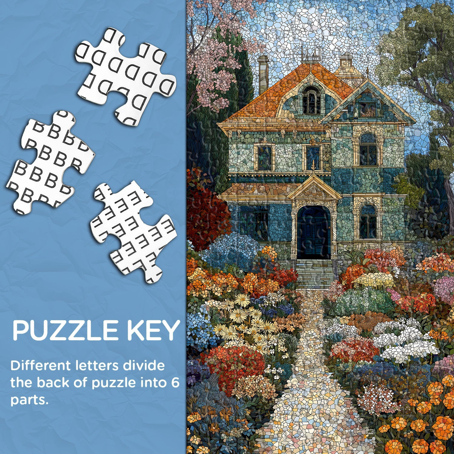 Garden Cottage Jigsaw Puzzle 1000 Pieces