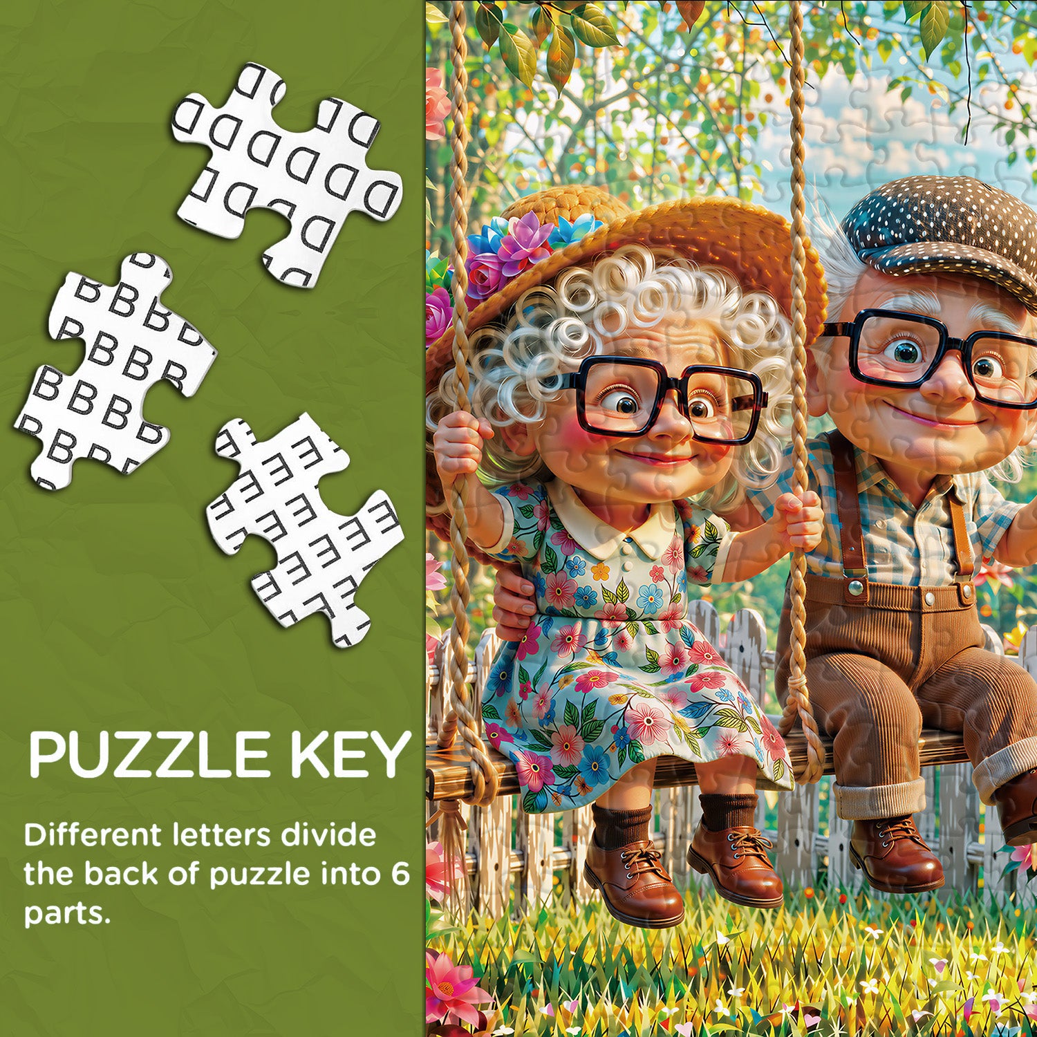 Sweet Swing Puzzle 1000 Teile