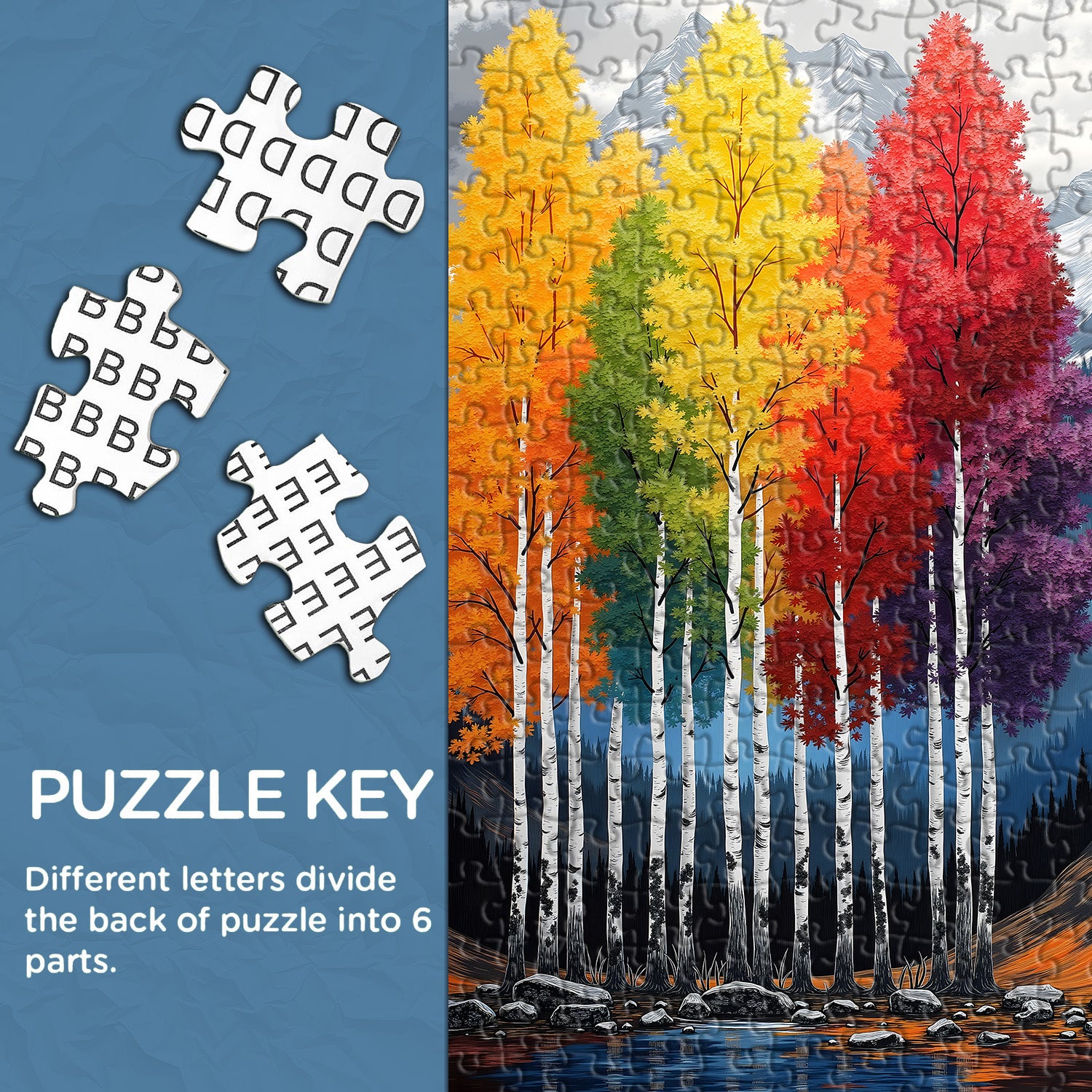 Valley Hues Puzzle 1000 Teile