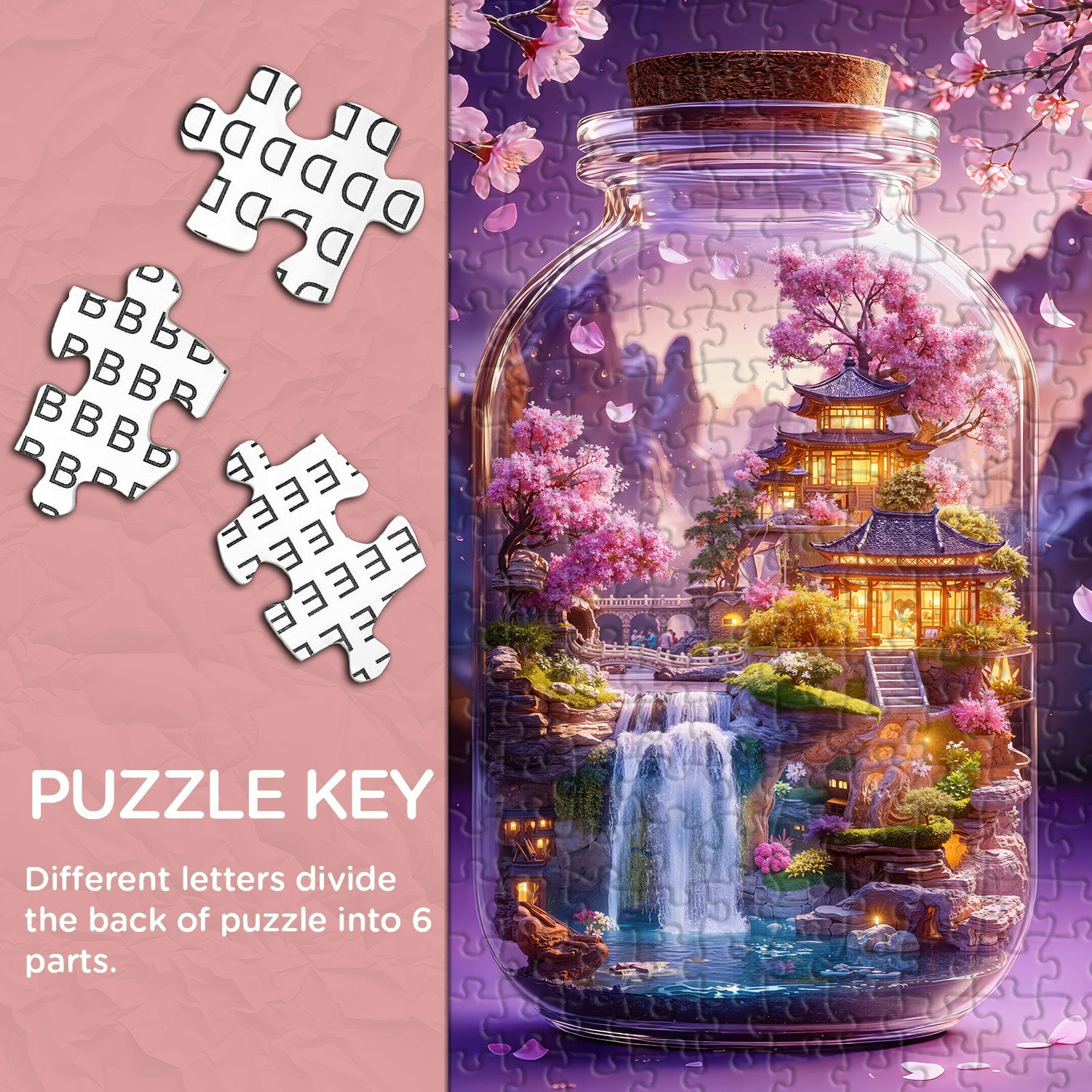 Ruhiges Jar Paradise Puzzle 1000 Teile