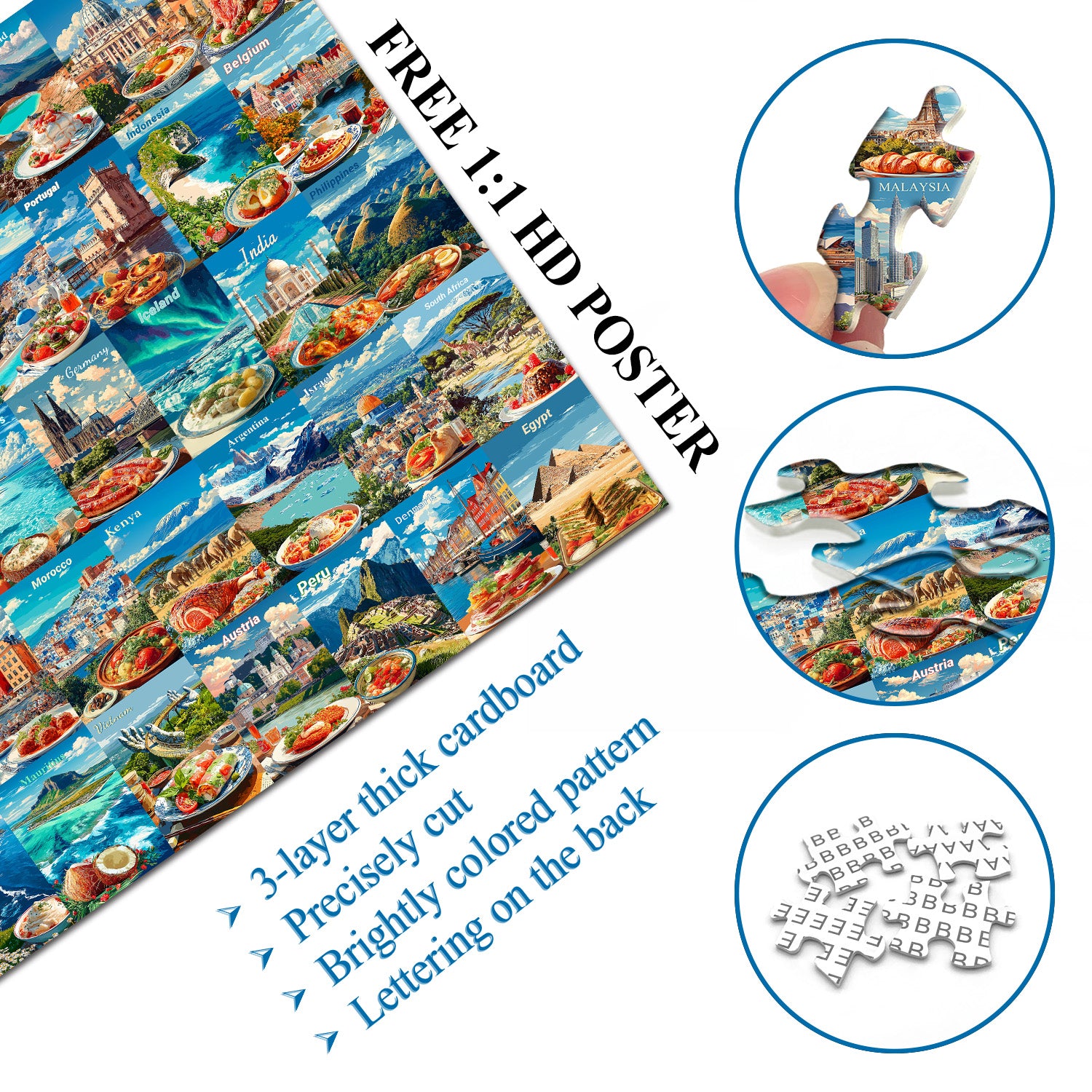 Global Impression Jigsaw Puzzle 1000 Pieces