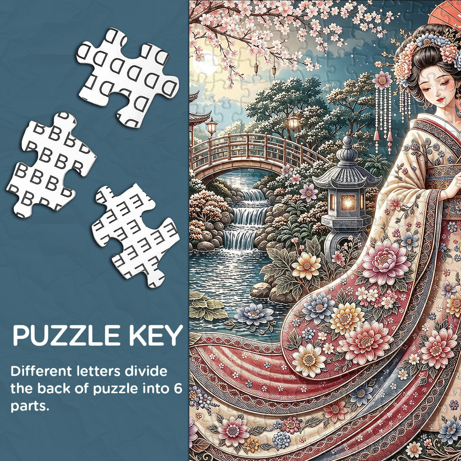 Moonlit Beauty Jigsaw Puzzle 1000 Pieces