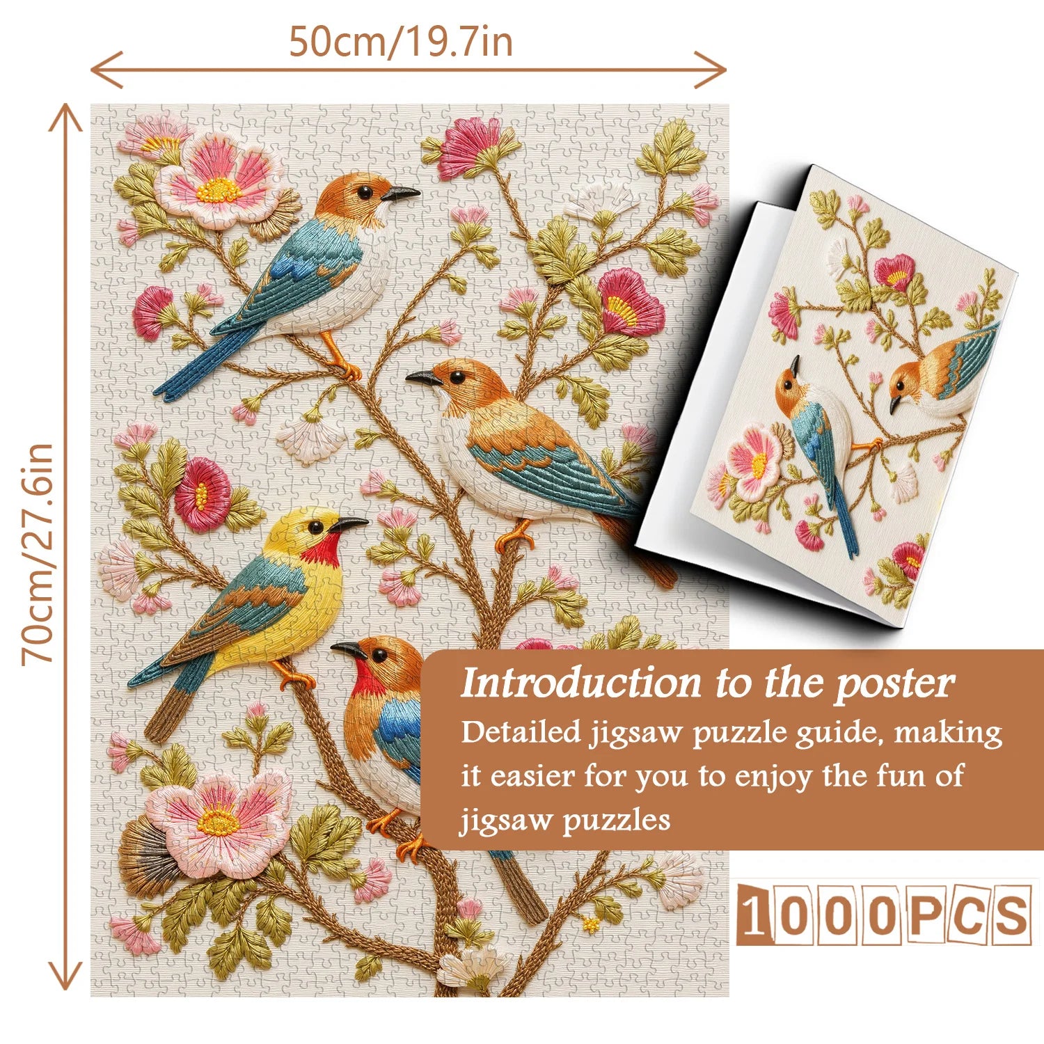 Garden Harmony Birds Puzzle 1000 Teile