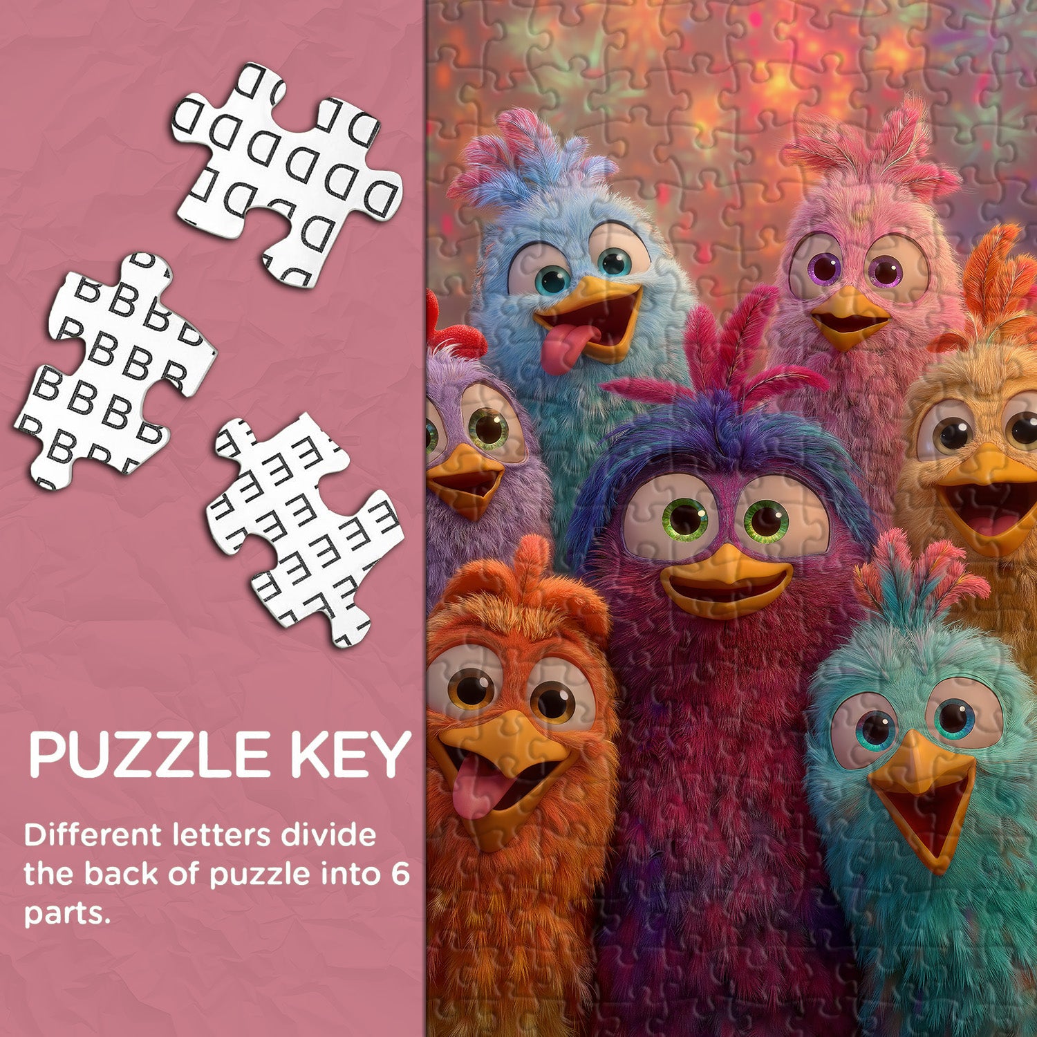 Blissful Fluffets Puzzle 1000 Teile