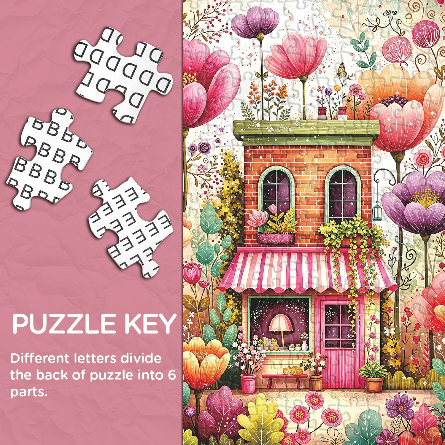 Floral Bliss Jigsaw Puzzle 1000 Pieces