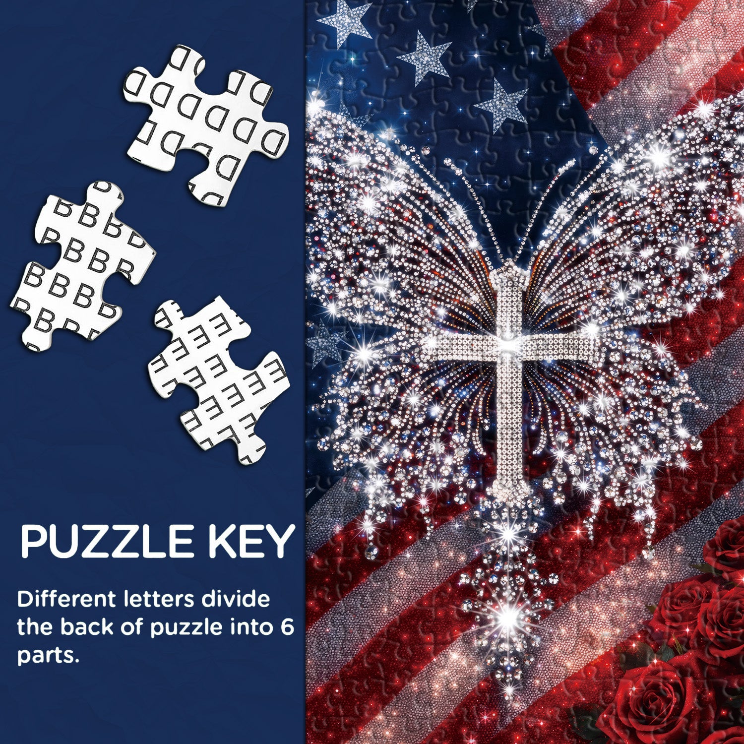 Treues Patriot-Puzzle, 1000 Teile