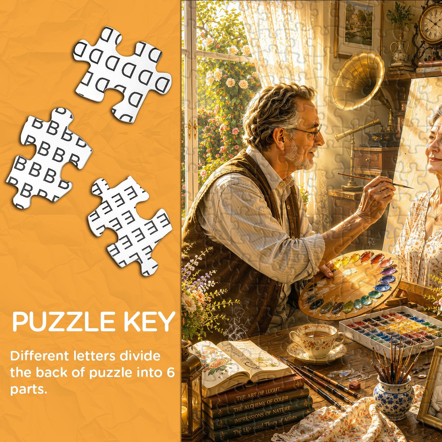 Window Art Romance Puzzle 1000 Teile