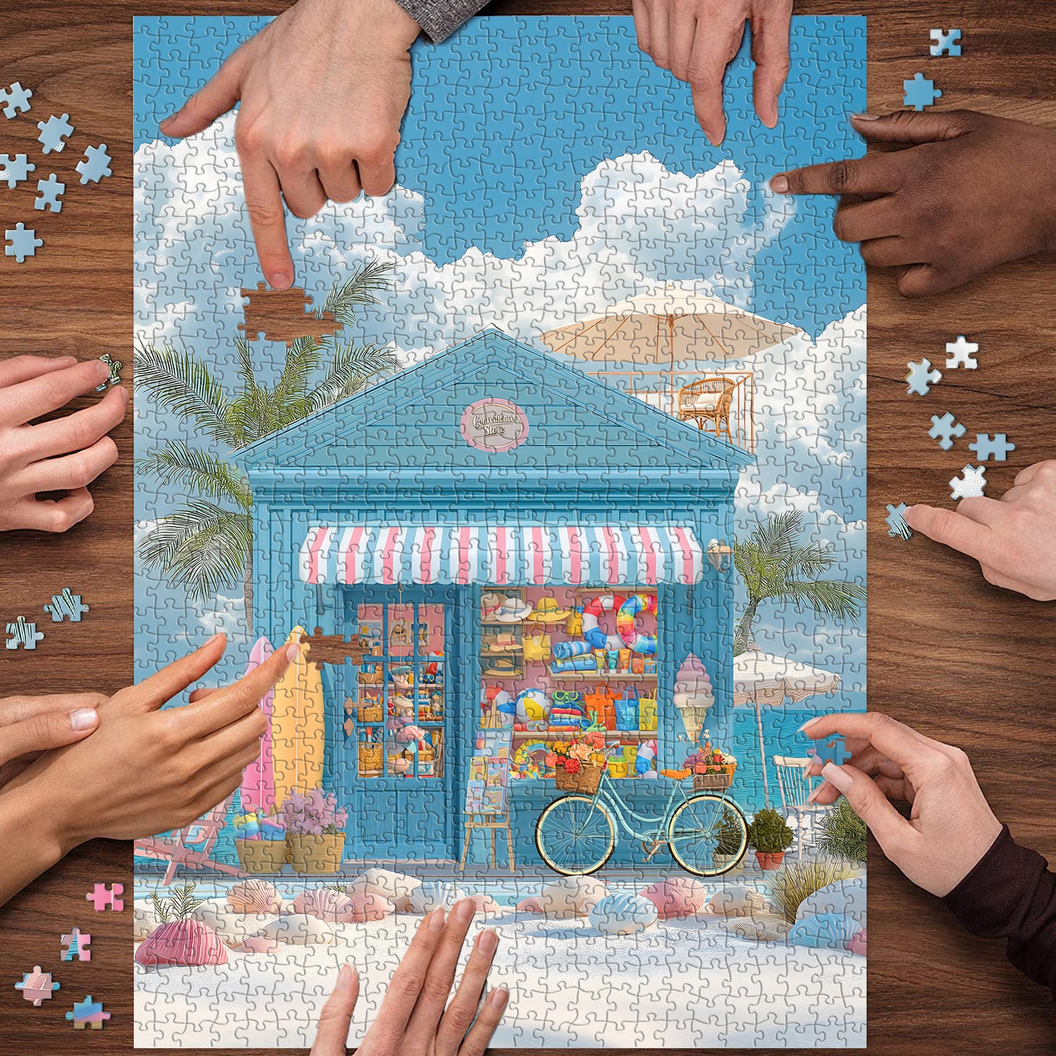 Seaside Serenity Jigsaw Puzzle 1000 Pieces