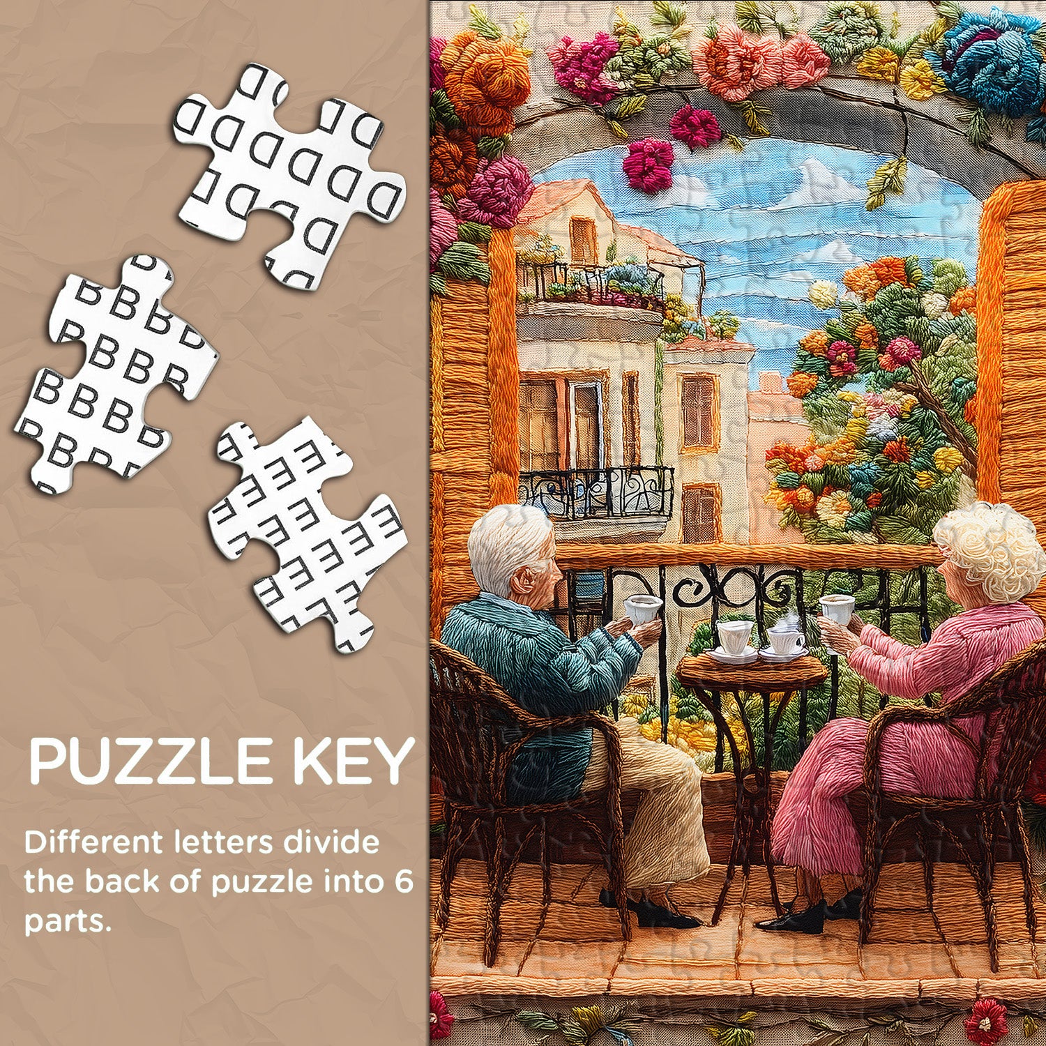Cozy Afternoon Tea Jigsaw Puzzle 1000 Pieces