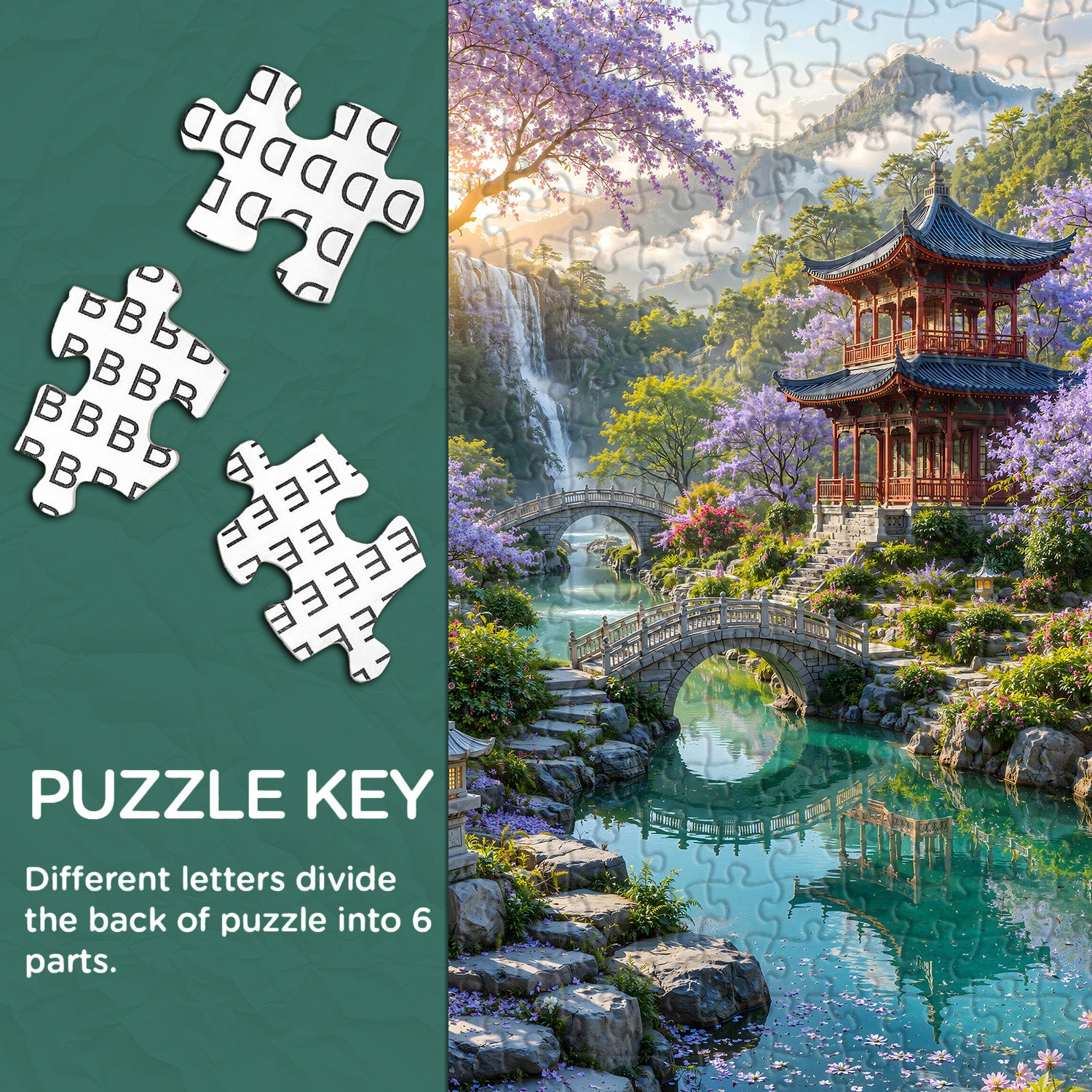 Blossom Paradise Jigsaw Puzzle 1000 Pieces