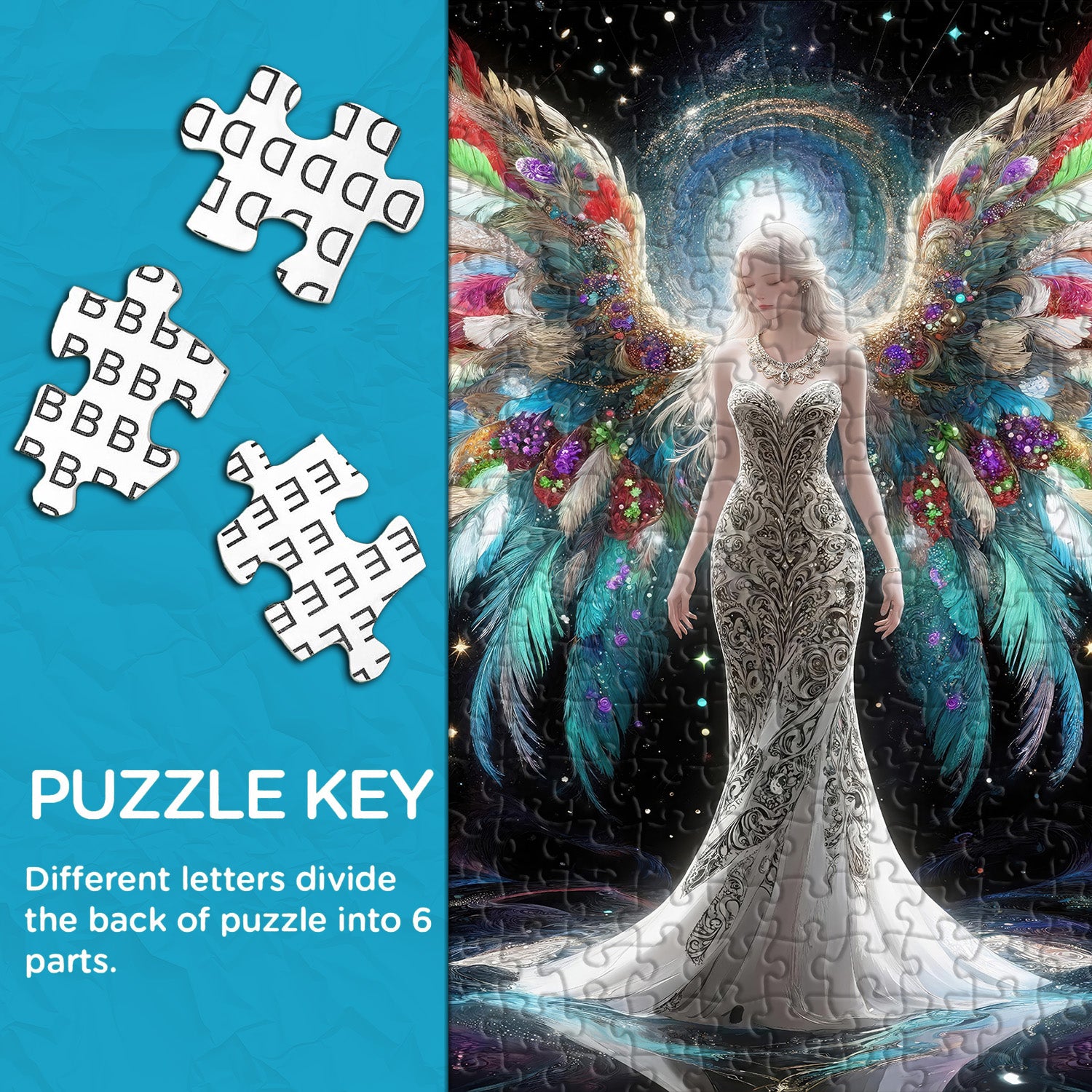 Angelic Starlight Jigsaw Puzzle 1000 Pieces