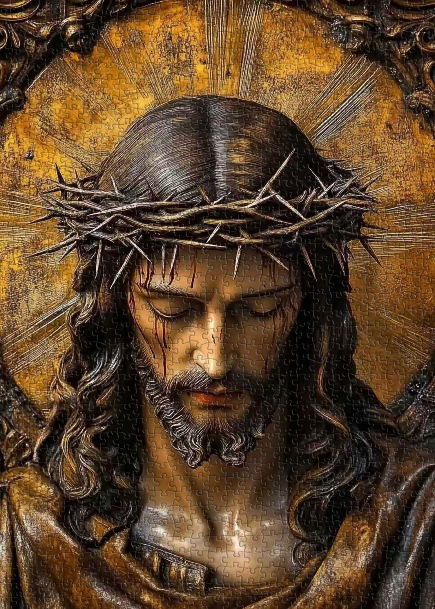 The Suffering Savior Jigsaw Puzzle 1000 Pieces