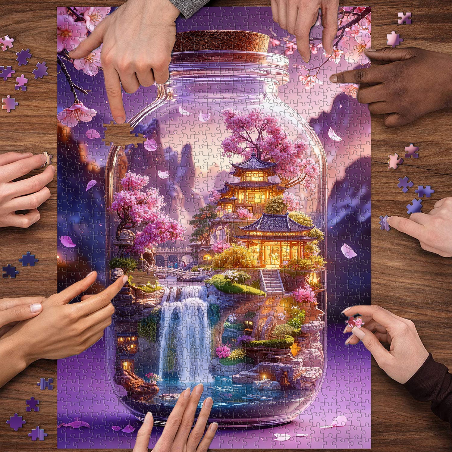 Ruhiges Jar Paradise Puzzle 1000 Teile
