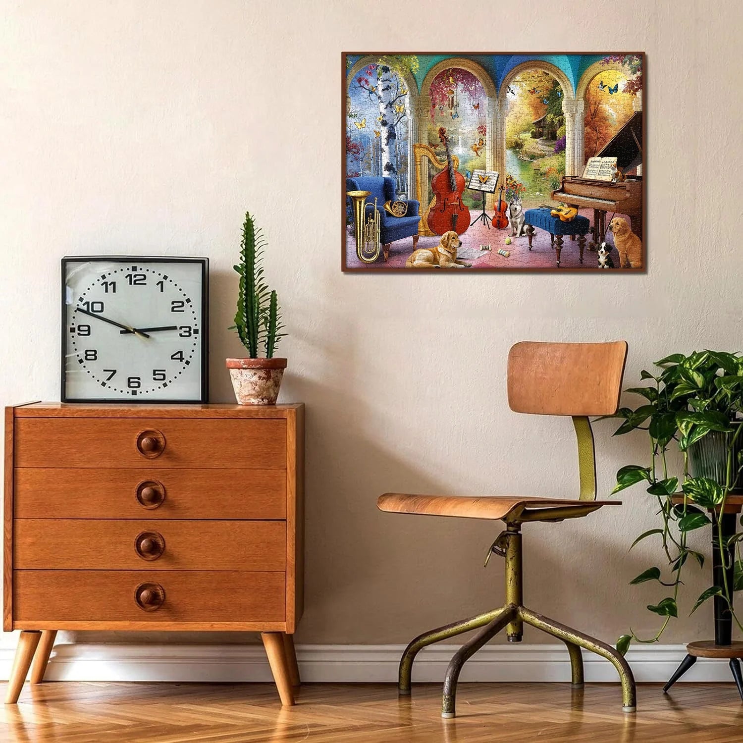 Jahreszeitenkammer-Puzzle 1000 Teile