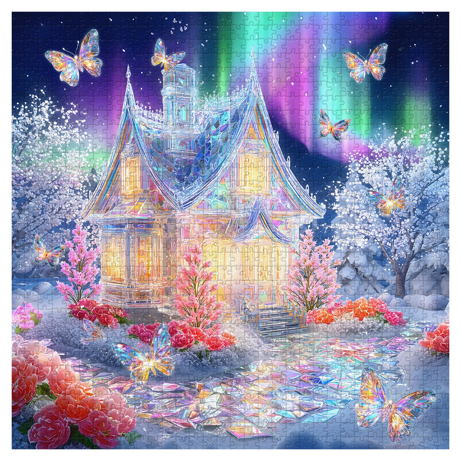 Crystal Cottage Jigsaw Puzzle 1000 Pieces