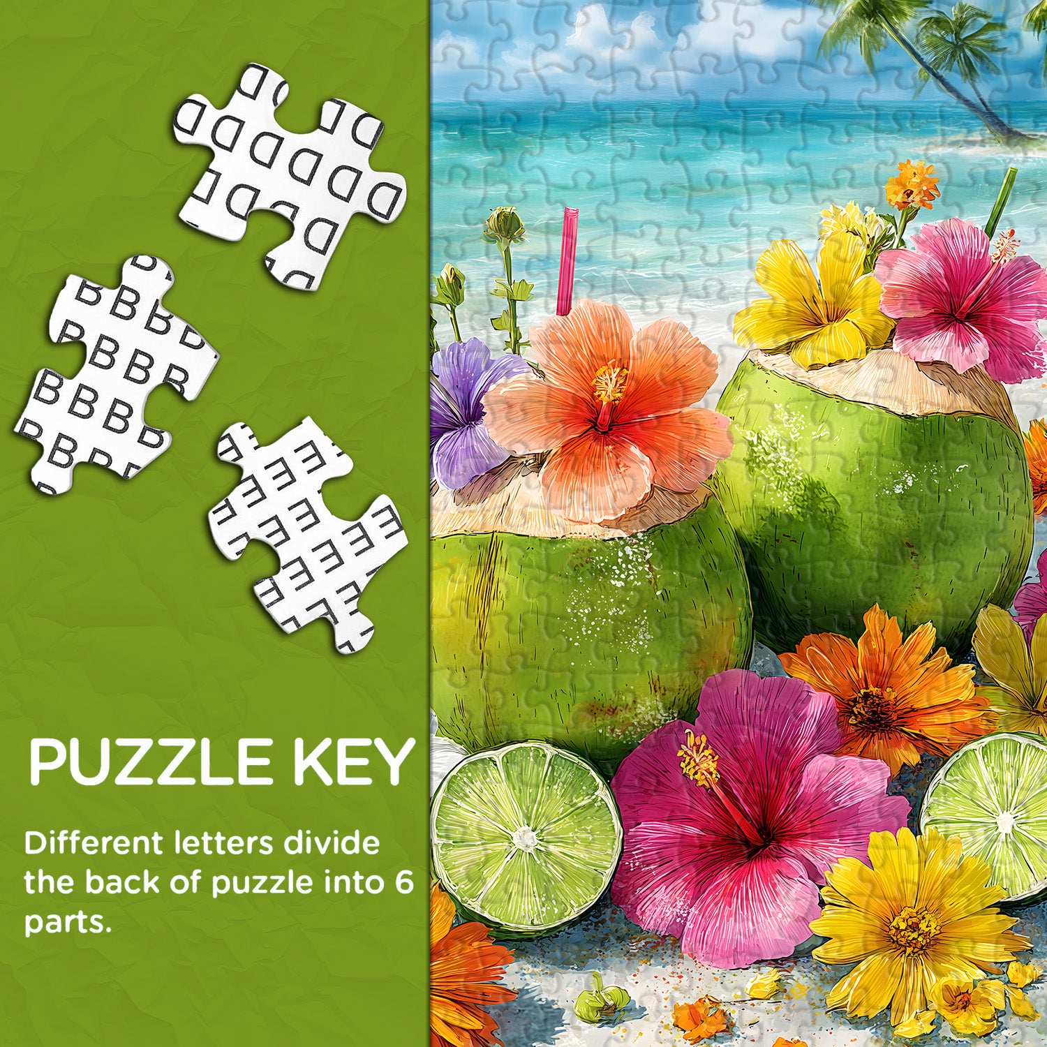 Coconut Breeze Puzzle 1000 Teile