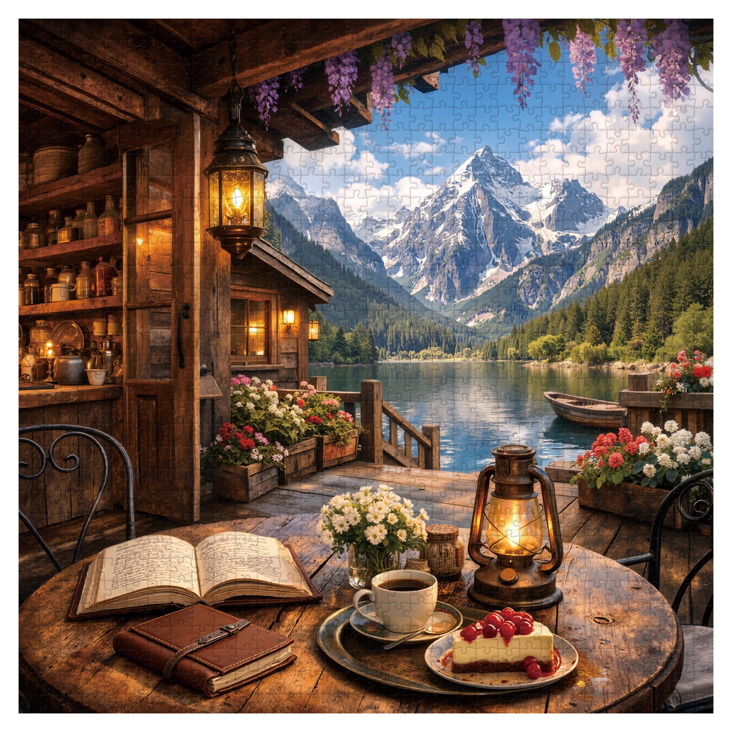 Lakeside Retreat Jigsaw Puzzle 1000 Pieces