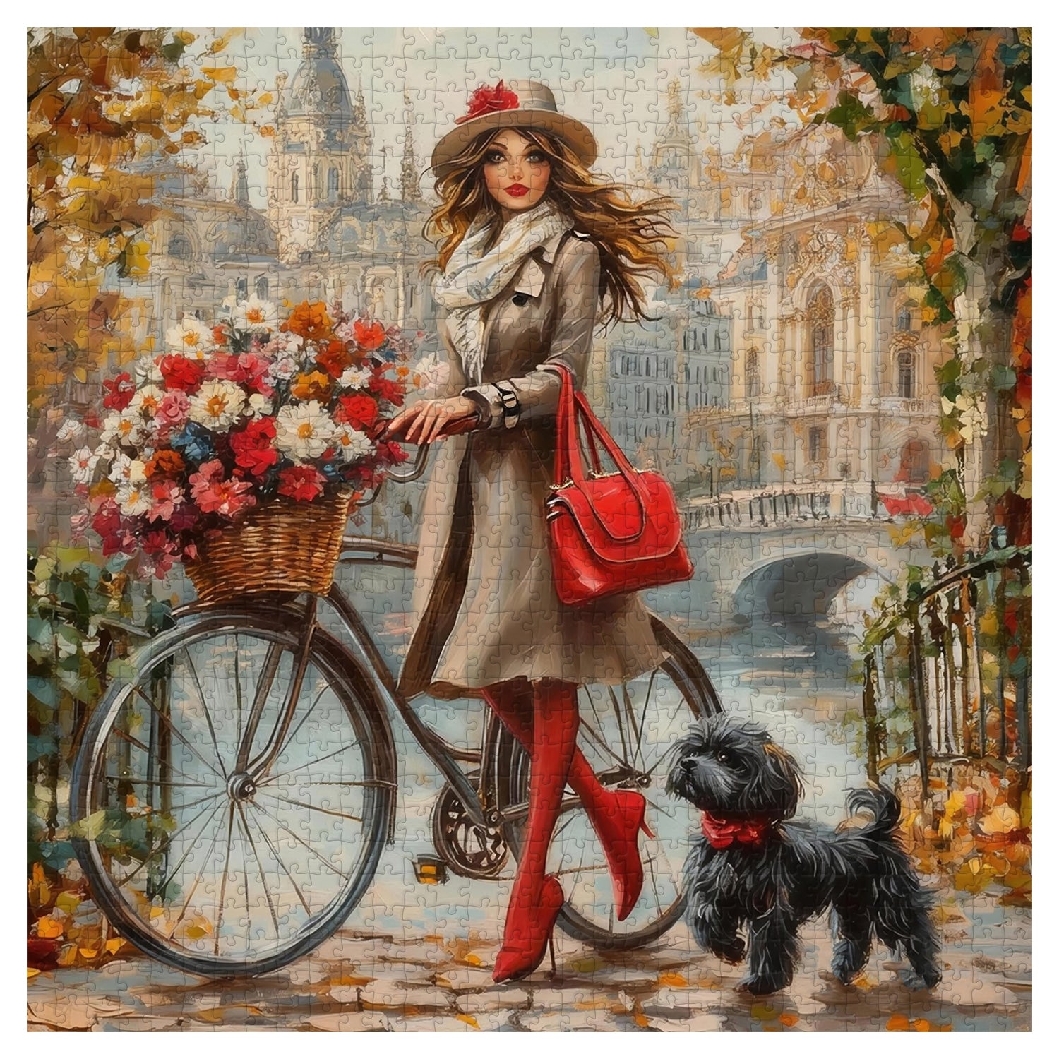 Stylish Urban Elegance Jigsaw Puzzle 1000 Pieces