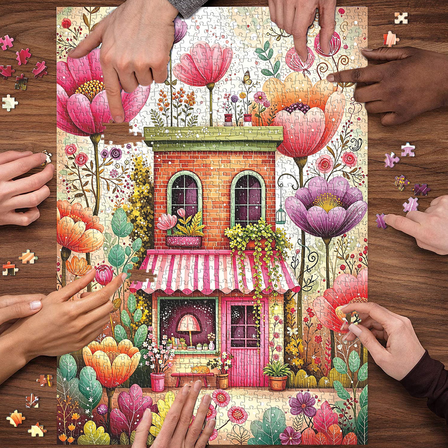 Floral Bliss Jigsaw Puzzle 1000 Pieces
