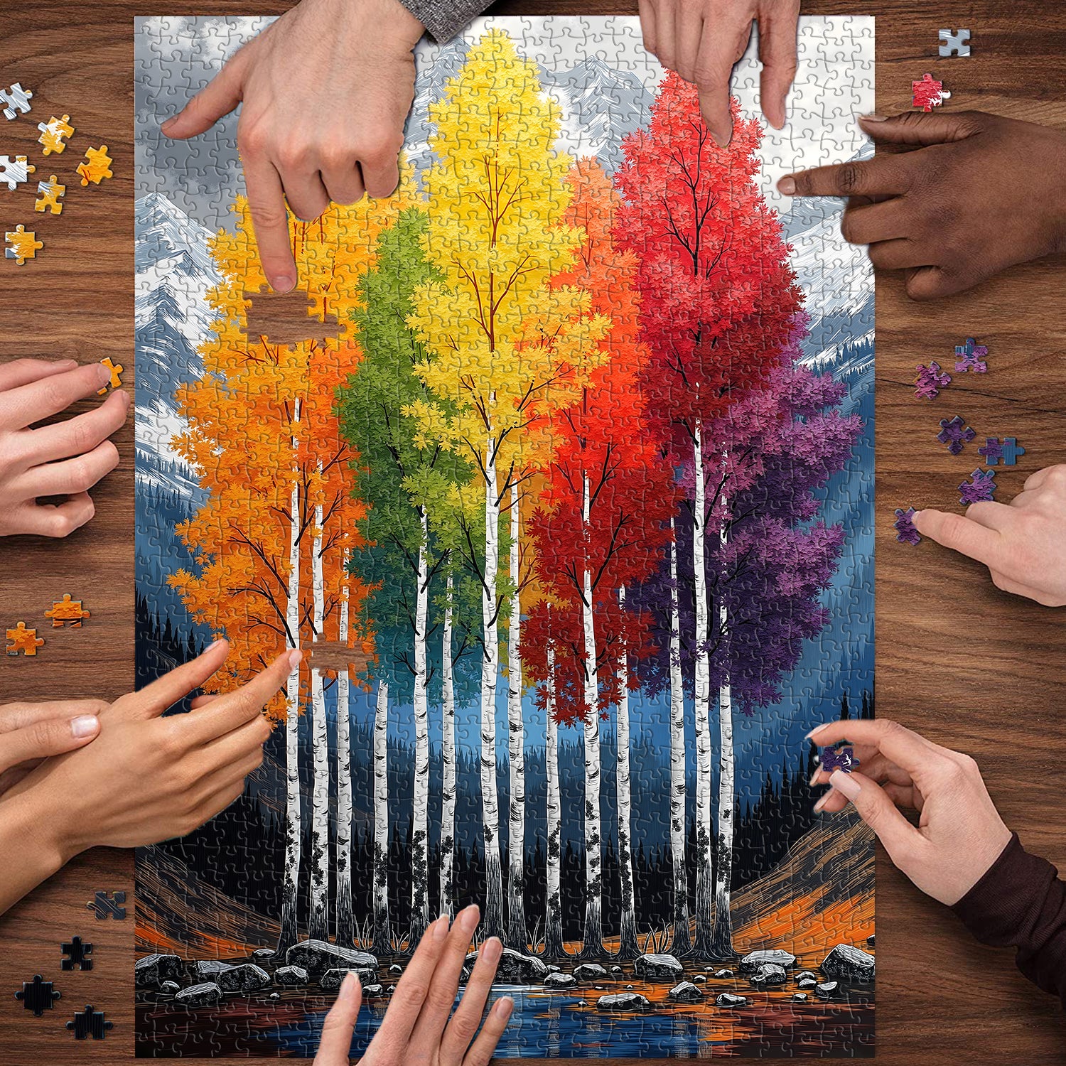 Valley Hues Puzzle 1000 Teile