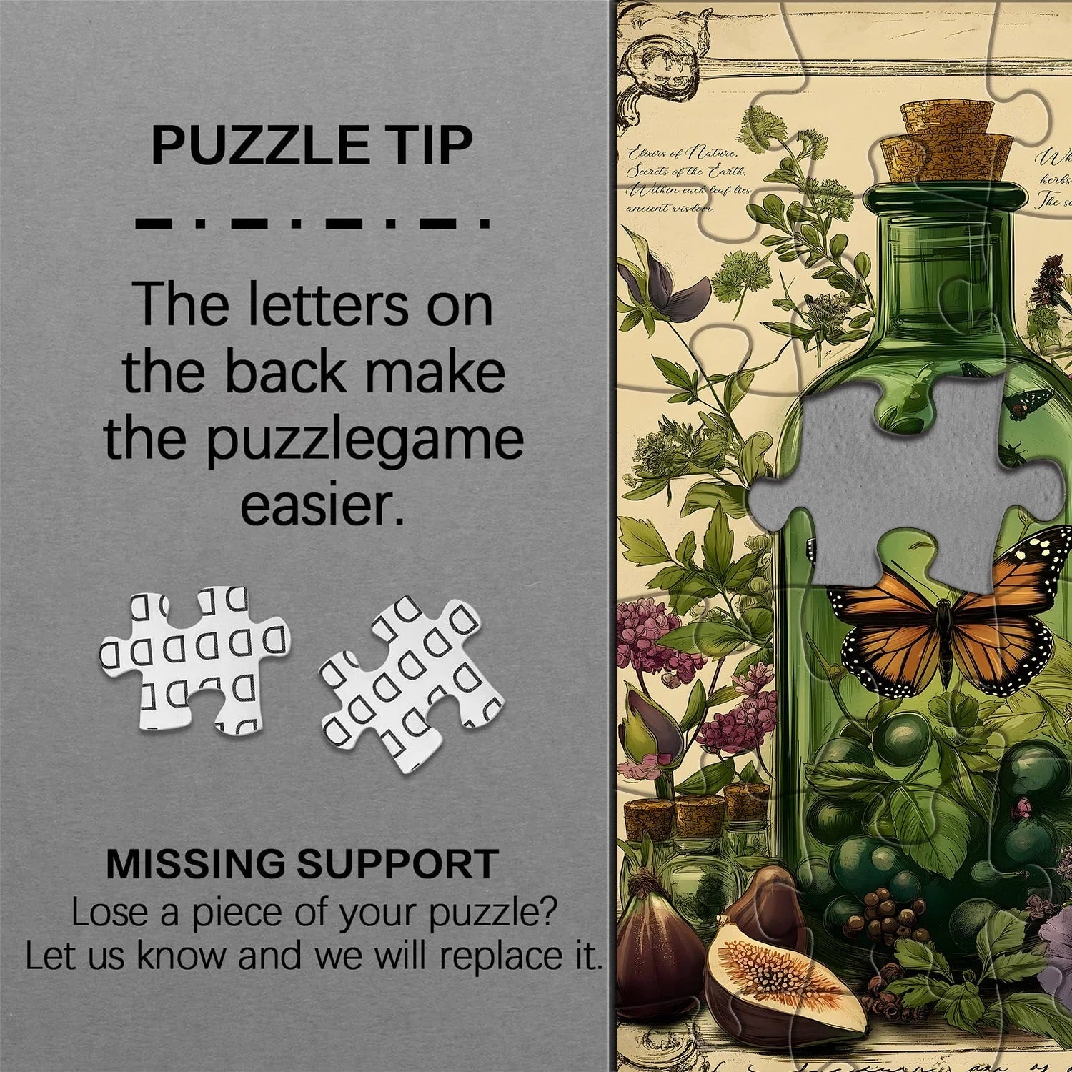 Butterfly Potion Jigsaw Puzzle 1000 Pieces