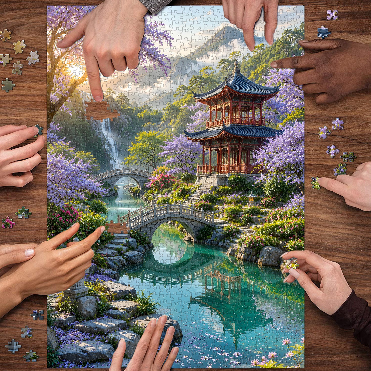 Blossom Paradise Jigsaw Puzzle 1000 Pieces