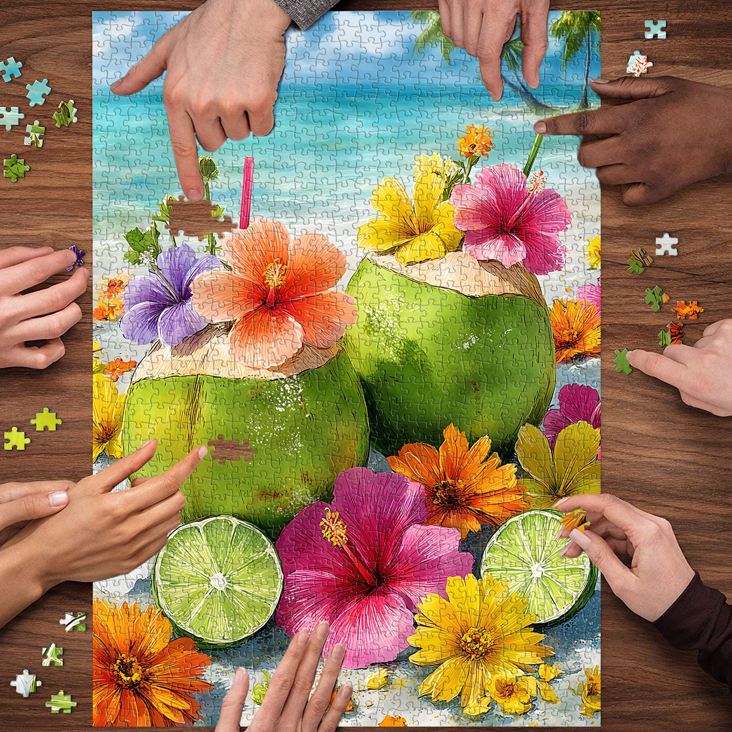 Coconut Breeze Puzzle 1000 Teile