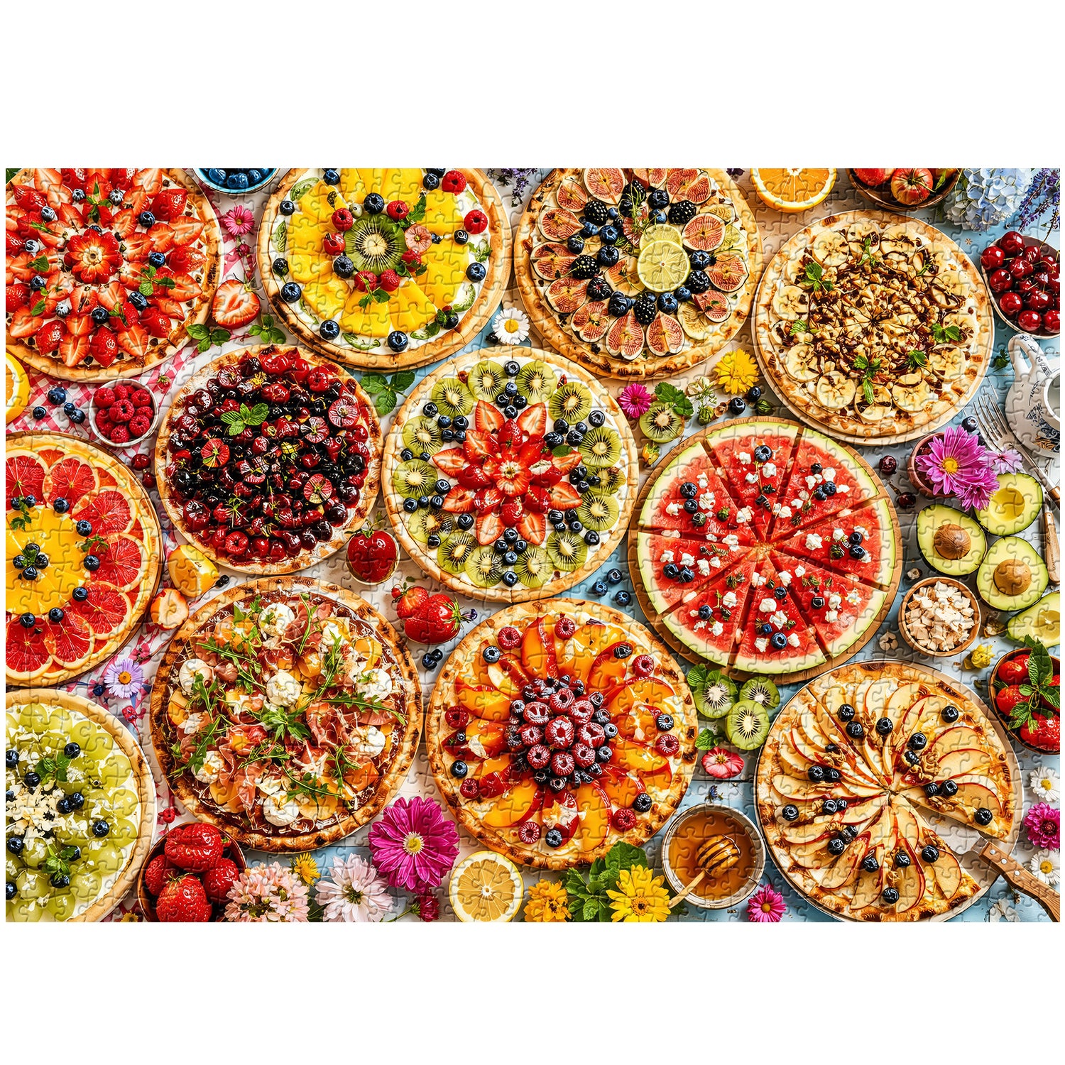 Fruit Platter Jigsaw Puzzle 1000 Pieces