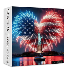 Sterne & Feuerwerk Puzzle 1000 Teile