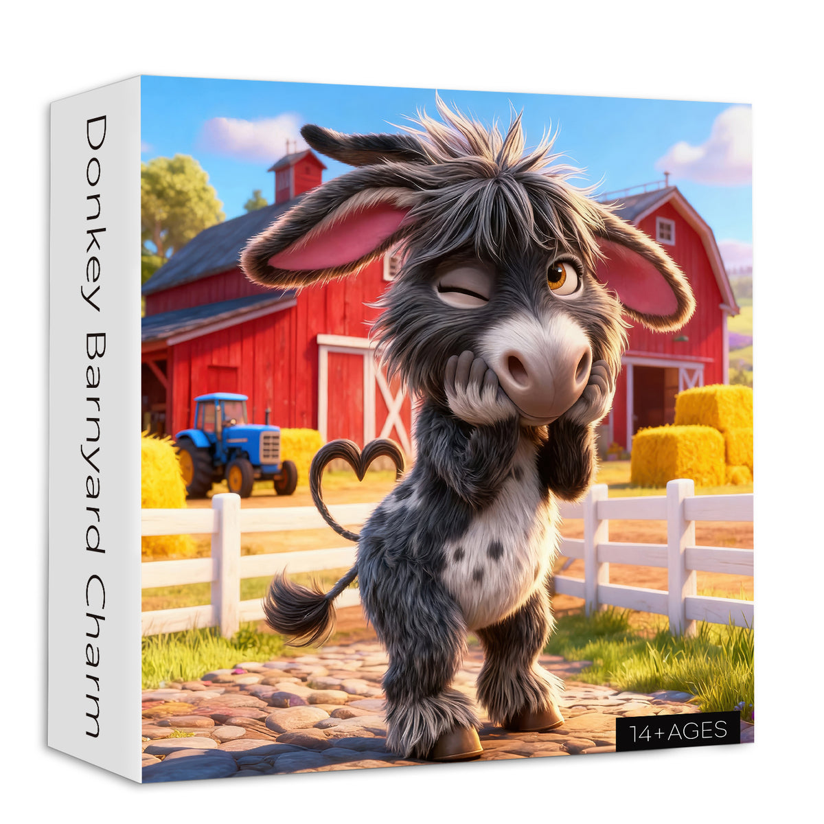 Donkey Barnyard Charm Jigsaw Puzzle 1000 Pieces