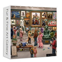 Fur & Fine Art Gallery Puzzle 1000 Teile