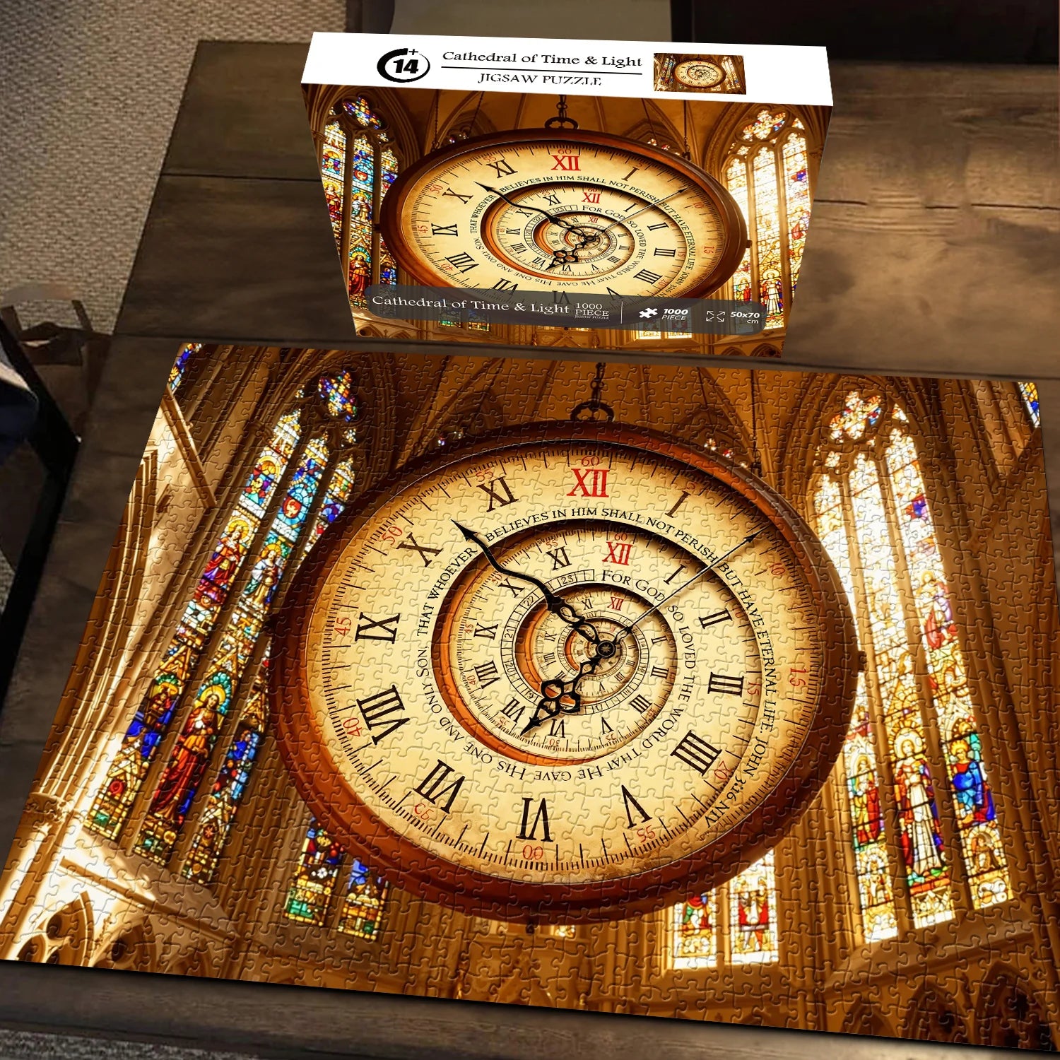 Cathedral of Time & Light Jigsaw Puzzle 1000 Pieces