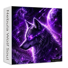Nebula Wolf Soul Puzzle 1000 Teile
