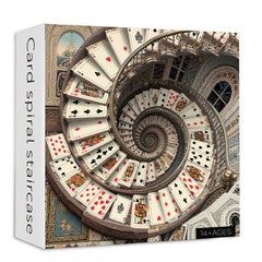 Kartenwipptreppenpuzzle 1000 Stücke