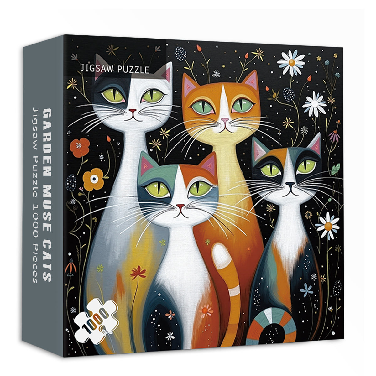 Garden Muse Cats Puzzle 1000 Teile