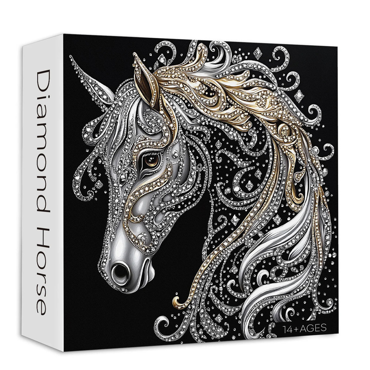 Diamantpferd-Puzzle 1000 Teile
