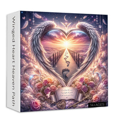 Geflügeltes Herz, Himmelspfad-Puzzle, 1000 Teile