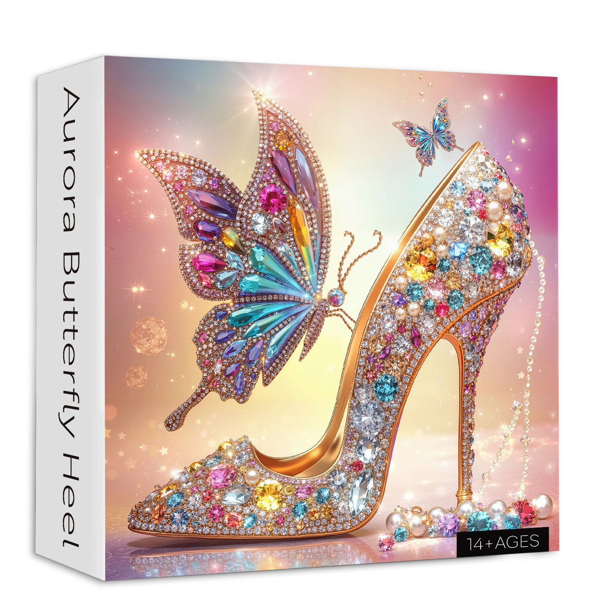 Aurora Butterfly Heel Jigsaw Puzzle 1000 Pieces