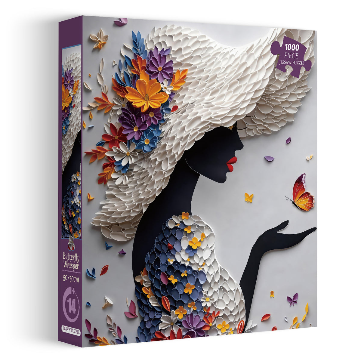 Schmetterlingsflüstern Puzzle 1000 Teile