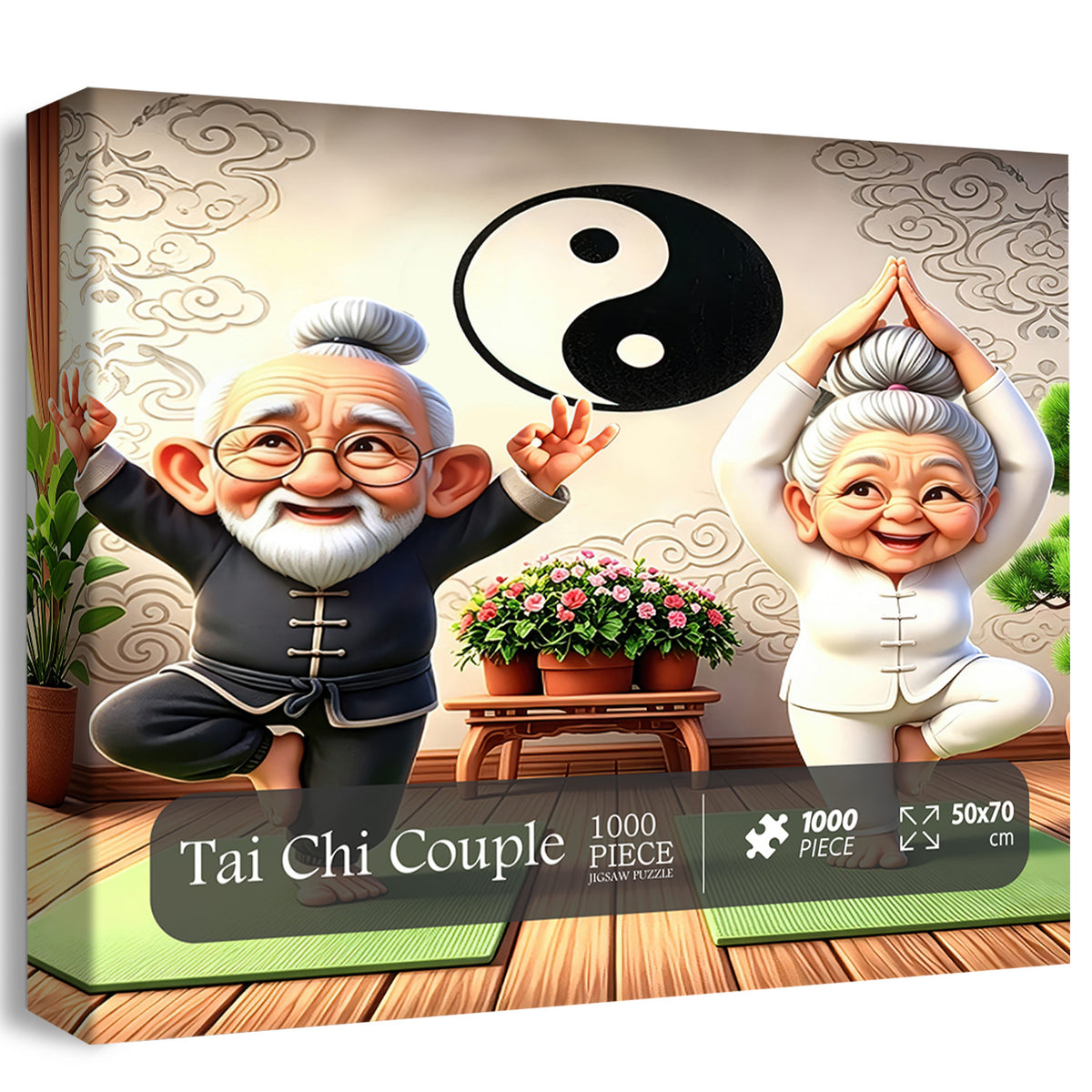 Tai Chi Couple Jigsaw Puzzle 1000 Pieces