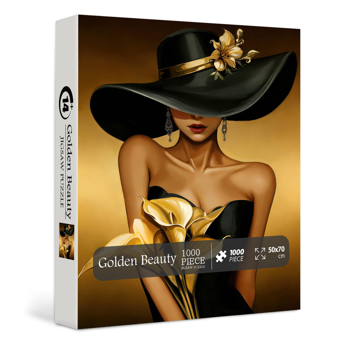 Golden Beauty Jigsaw Puzzle 1000 Pieces