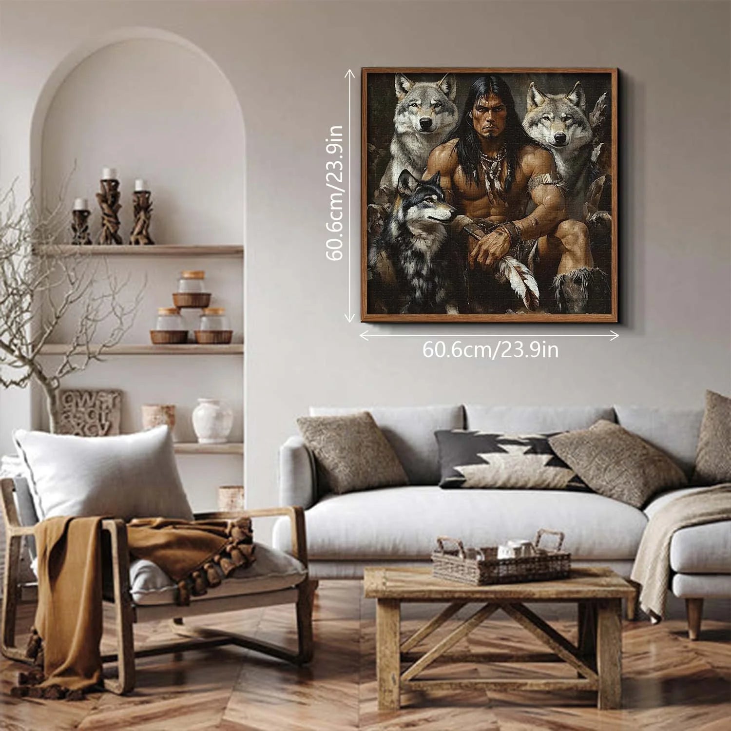 King Of The Wolves Jigsaw Puzzle 1000 Pieces