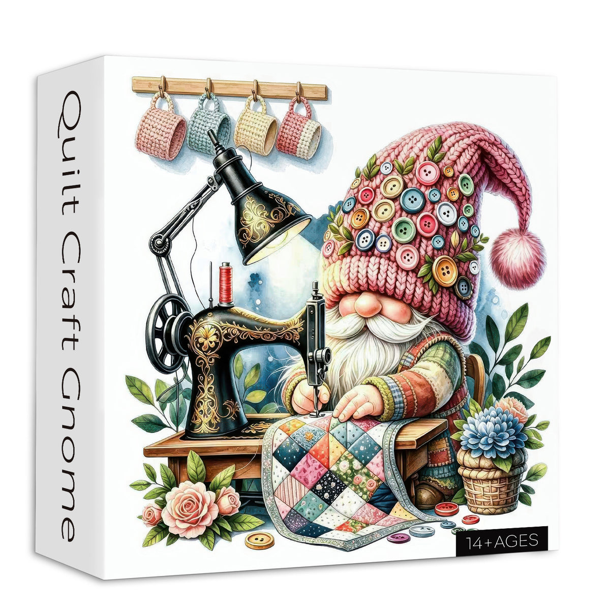 Quilt Craft Gnome Puzzle 1000 Teile