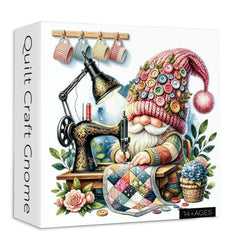 Quilt Craft Gnome Puzzle 1000 Teile