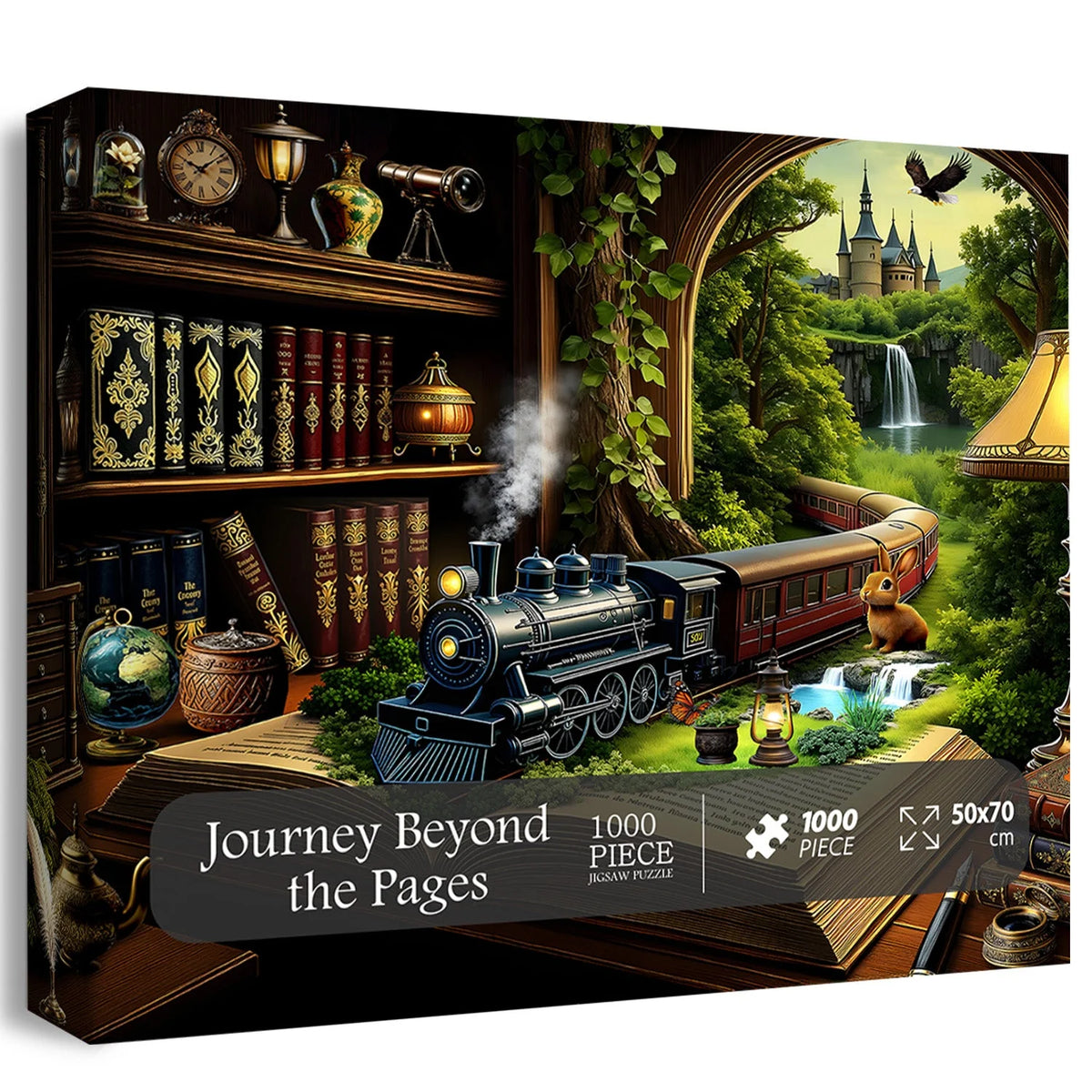 Journey Beyond the Pages Jigsaw Puzzle 1000 Pieces