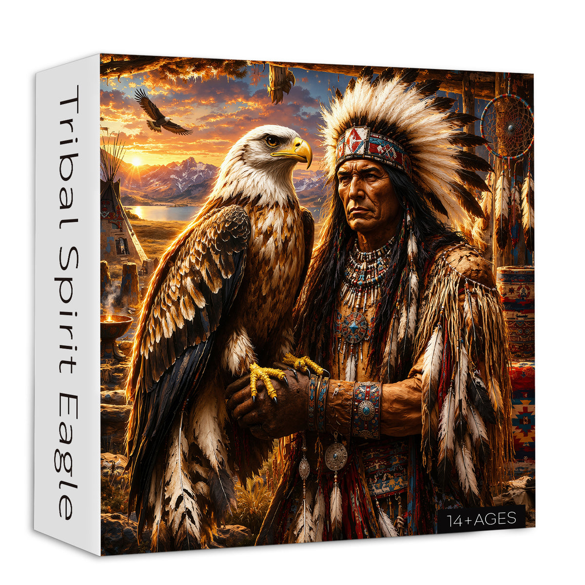 Tribal Spirit Eagle Puzzle 1000 Teile