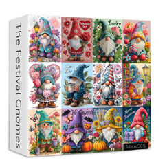 Das Festivalzwerge-Puzzle 1000 Teile