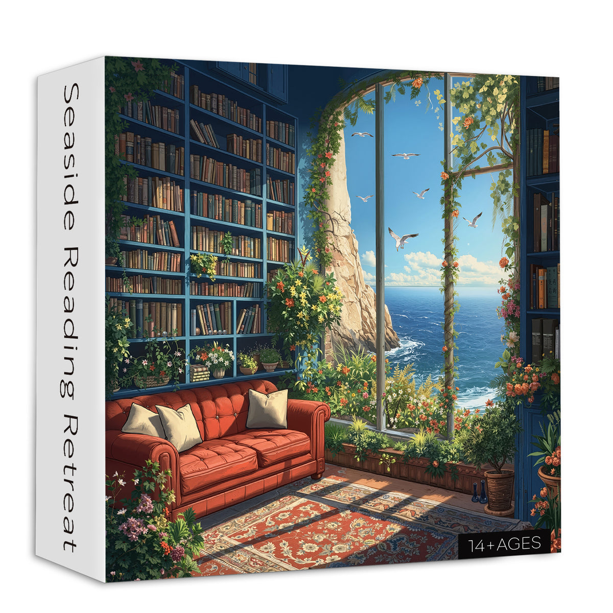 Seaside Reading Retreat Jigsaw Puzzle 1000 Pieces